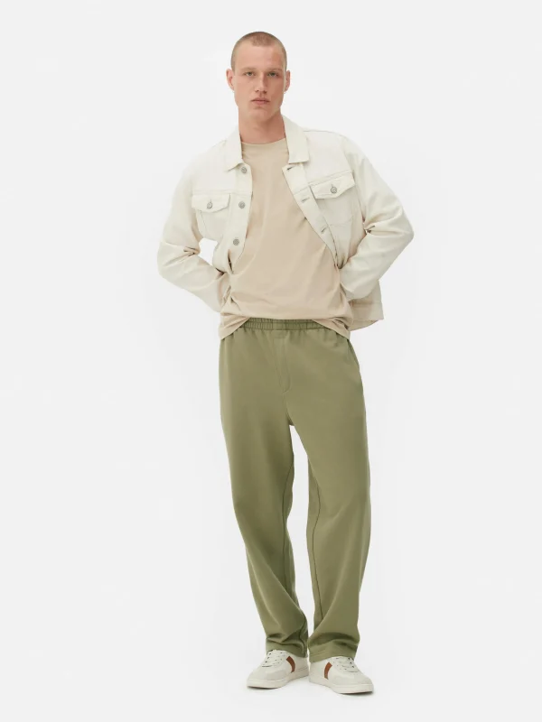 Primark Essential Straight Leg Joggers Light Green Outlet