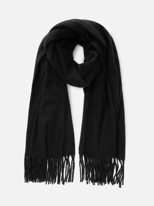Primark Essential Tassel Edge Scarf Black Discount