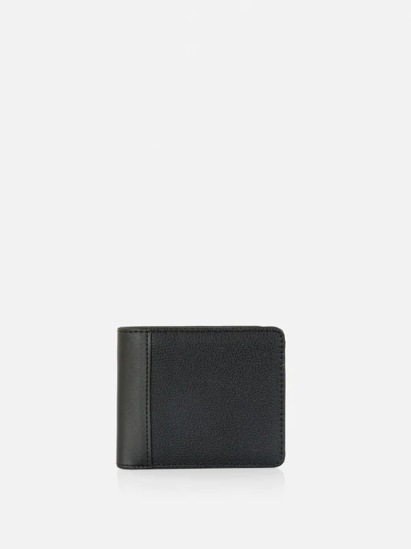 Primark Faux Leather Bifold Wallet Black Flash Sale