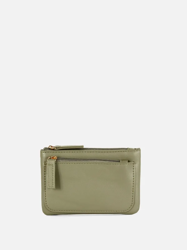 Primark Faux Leather Coin Purse Green Store
