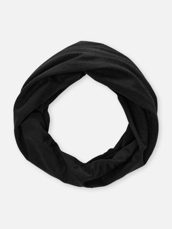 Primark Fleece Snood Scarf Black Outlet