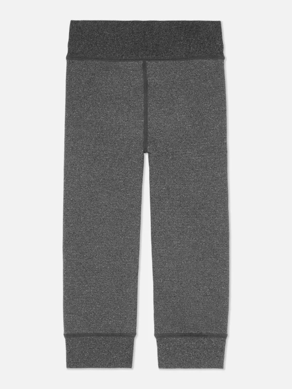Primark Fleece-Lined Thermal Leggings Charcoal Store