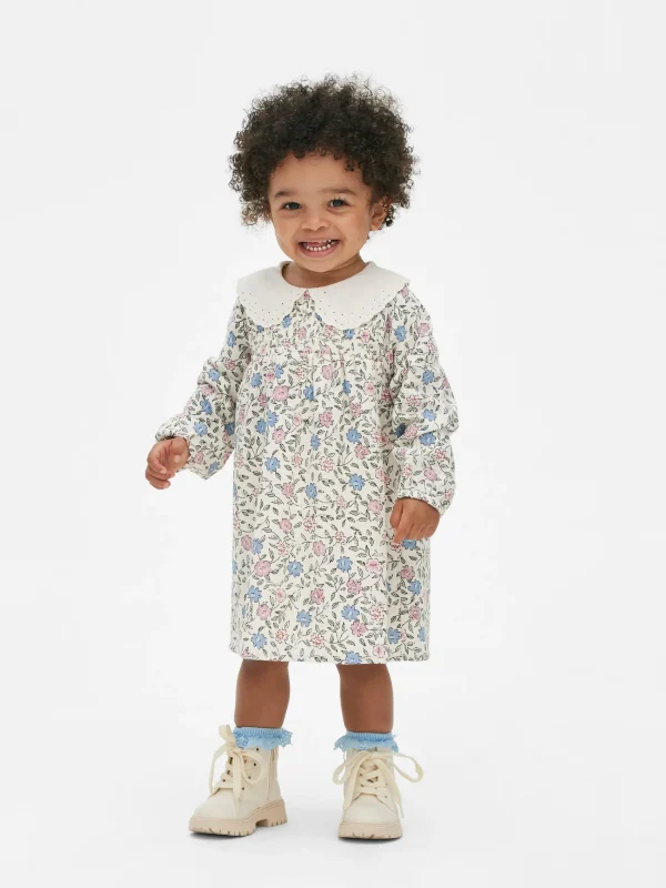 Primark Floral Collared Dress Multi Online
