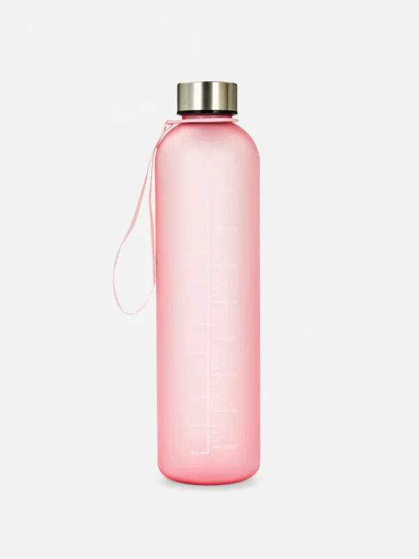 Primark Frosted Water Bottle Pink Best