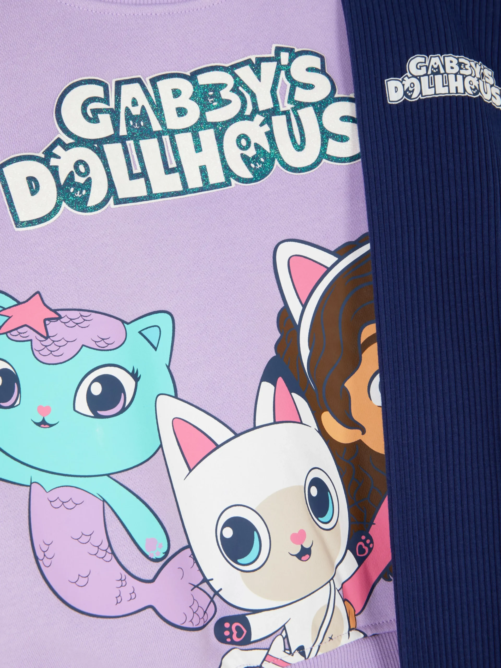 Primark Gabby’s Dollhouse Sweatshirt And Leggings Set Multi Online