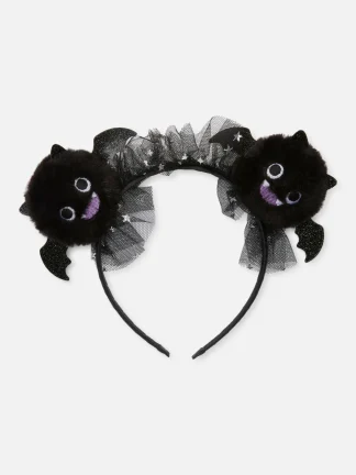 Primark Halloween Bat Headband Black Flash Sale