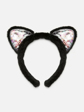 Primark Halloween Fluffy Cat Ears Black Best Sale