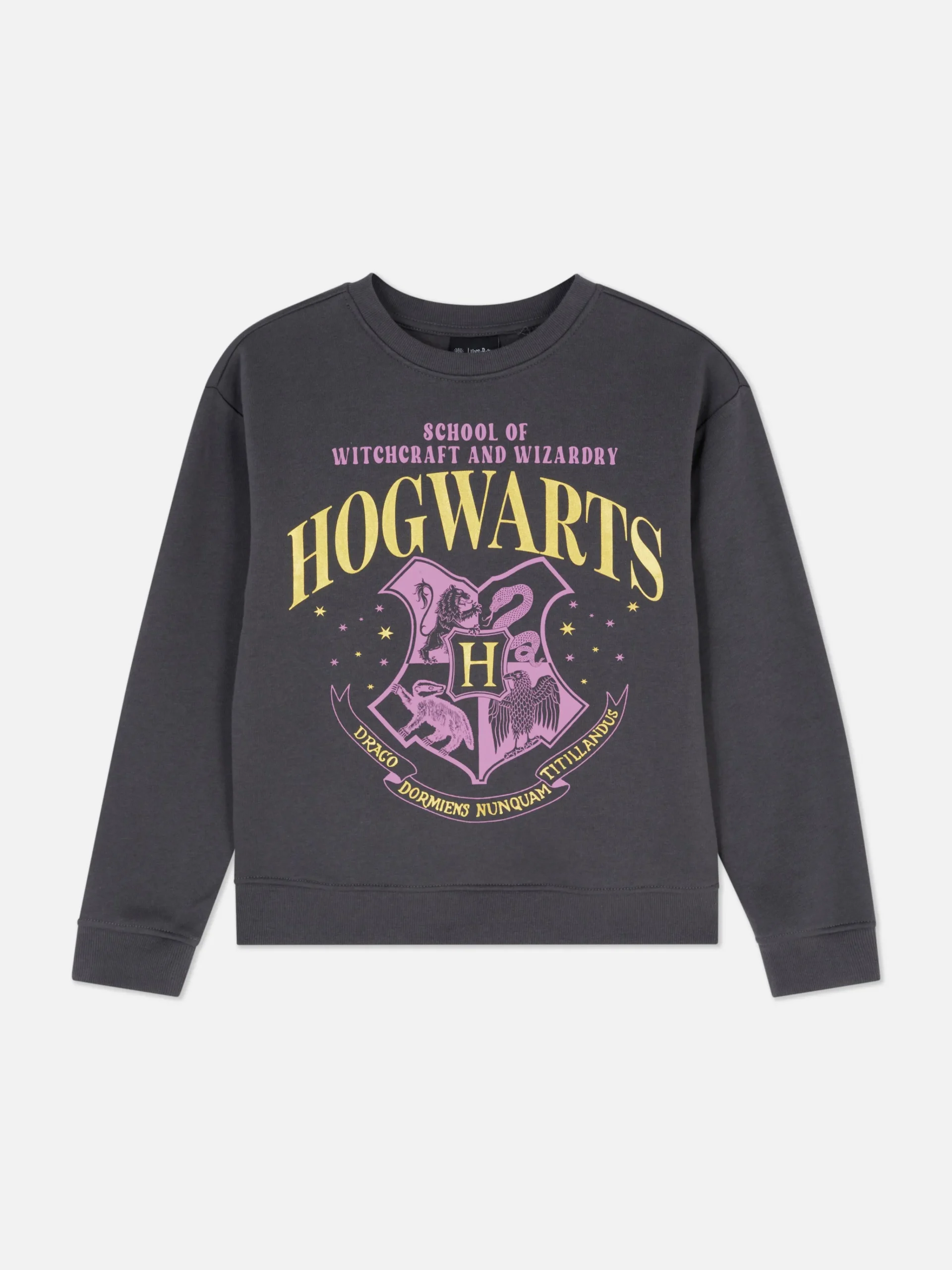 Primark Harry Potter™ Hogwarts Crewneck Sweatshirt Charcoal Cheap