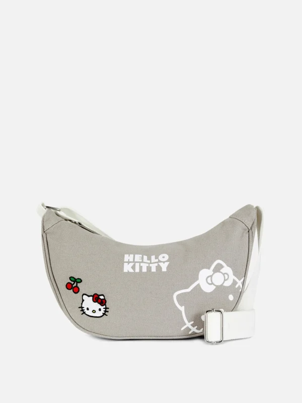 Primark Hello Kitty Embroidered Sling Bag Gray Online