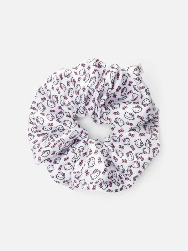 Primark Hello Kitty Oversized Scrunchie White New