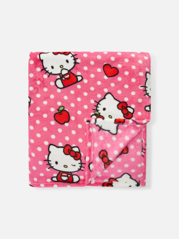 Primark Hello Kitty Soft Throw Pink Outlet
