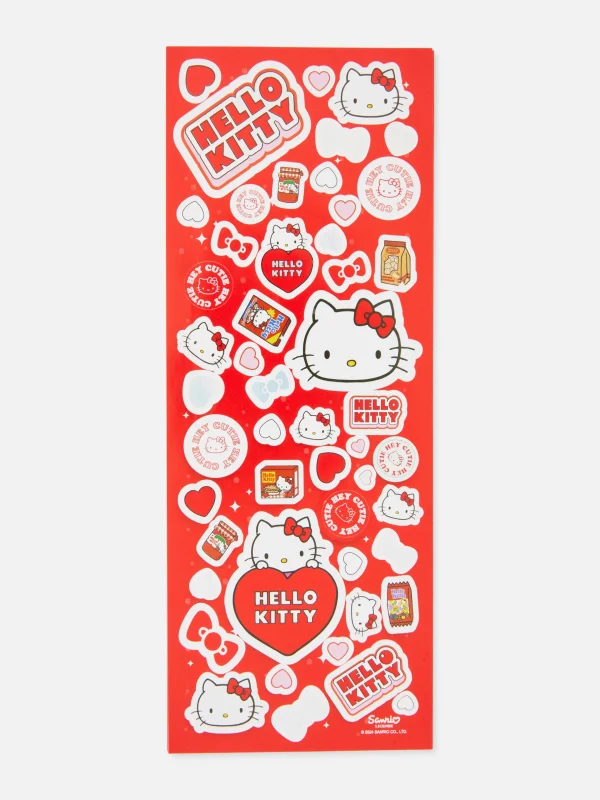 Primark Hello Kitty 50th Anniversary Stickers Red Best Sale