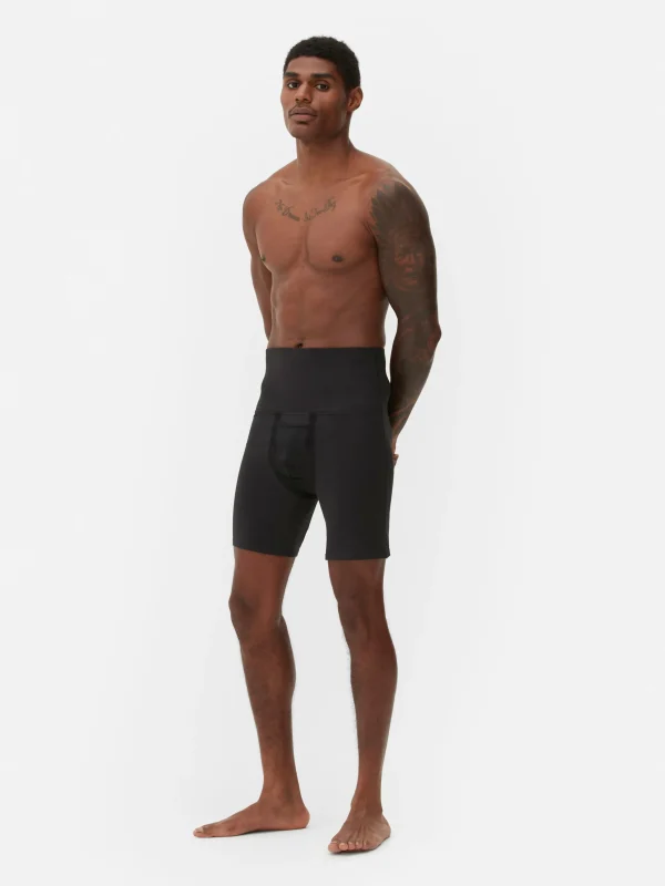 Primark High Waist Shapewear Boxer Briefs Black Outlet