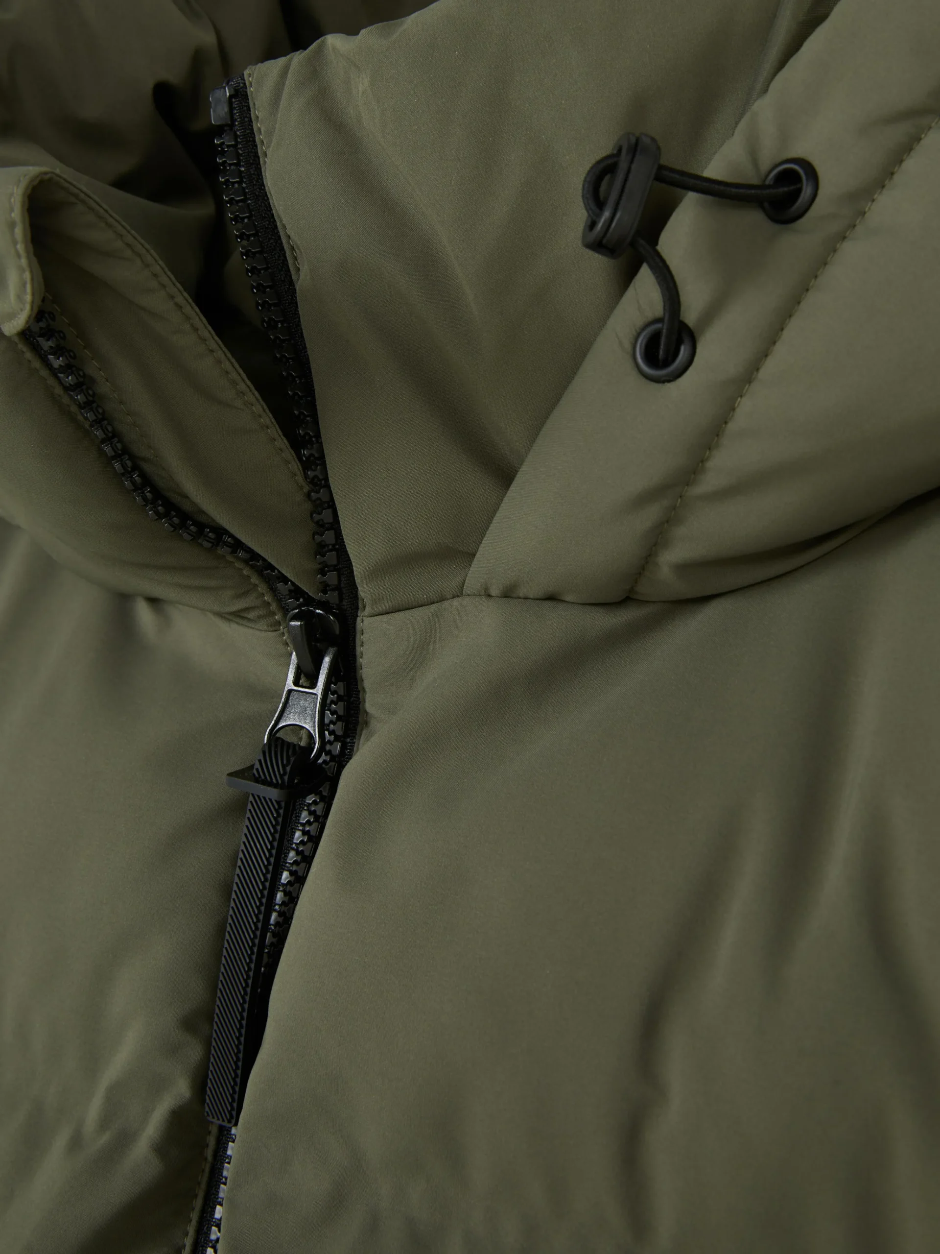 Primark Hooded Puffer Vest Green New
