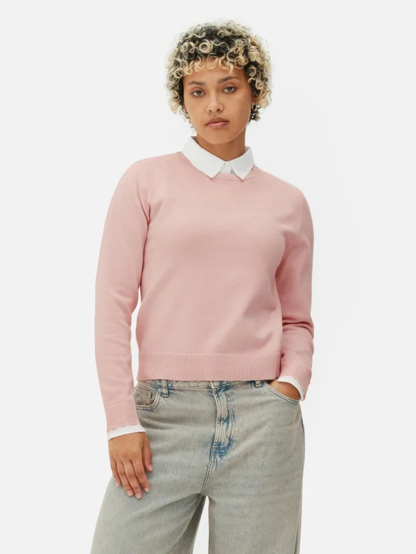 Primark 2-in-1 Shirt And Sweater Blush Shop
