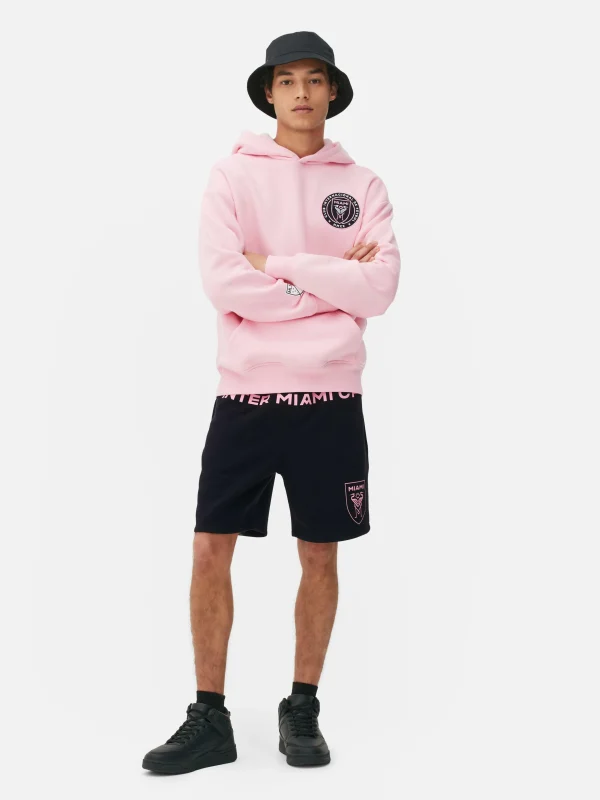 Primark Inter Miami Logo Hoodie Pink New