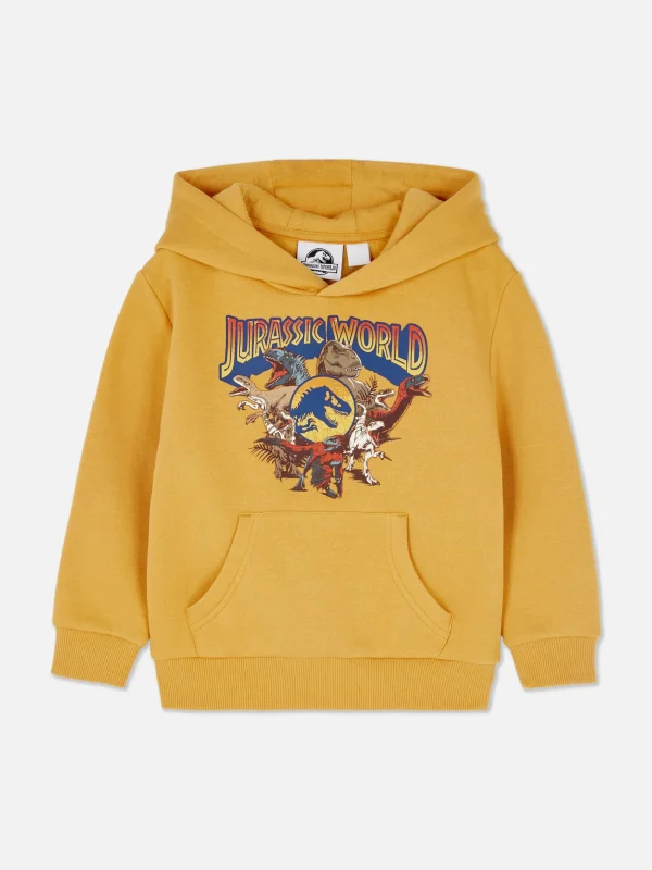 Primark Jurassic World Graphic Hoodie Mustard Discount