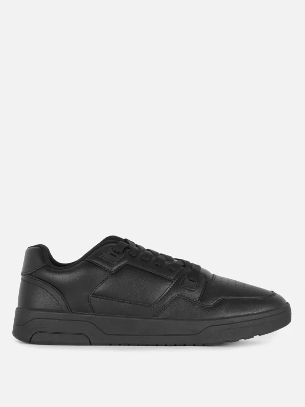 Primark Lace-Up Low Tops Black Discount