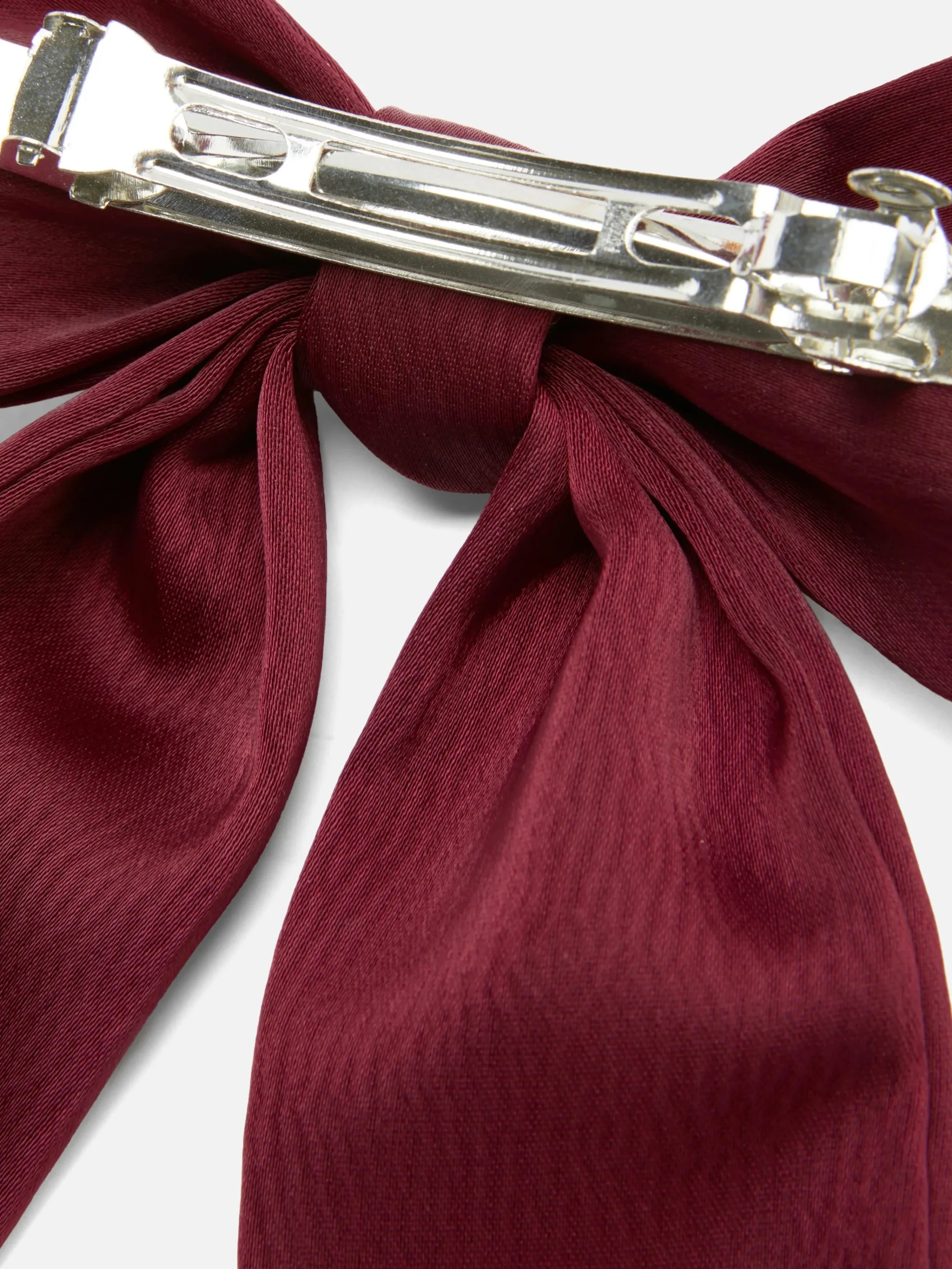 Primark Large Hair Bow Burgundy Best