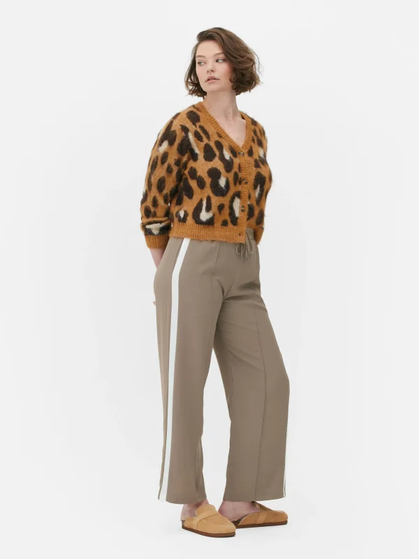 Primark Leopard Cropped Cardigan Multi Cheap