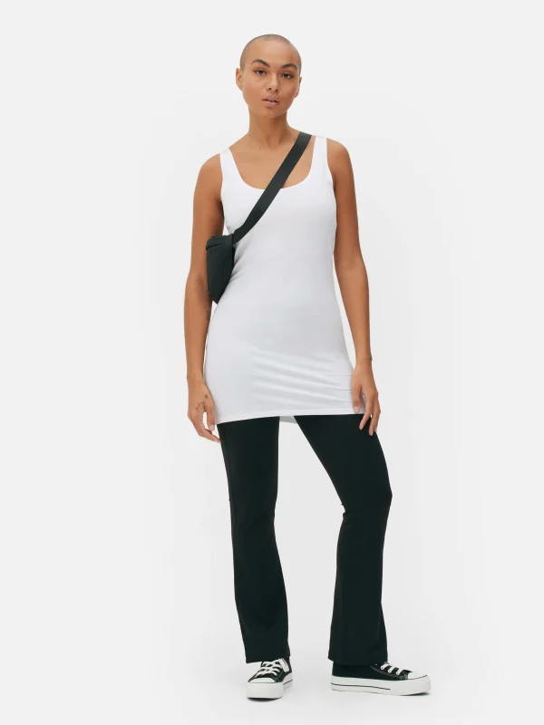 Primark Longline Tank White Cheap