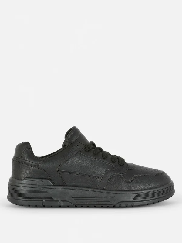 Primark Low-Top Skate Sneakers Black Cheap