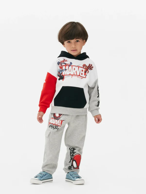 Primark Marvel Avengers Color Block Hoodie Multi Shop
