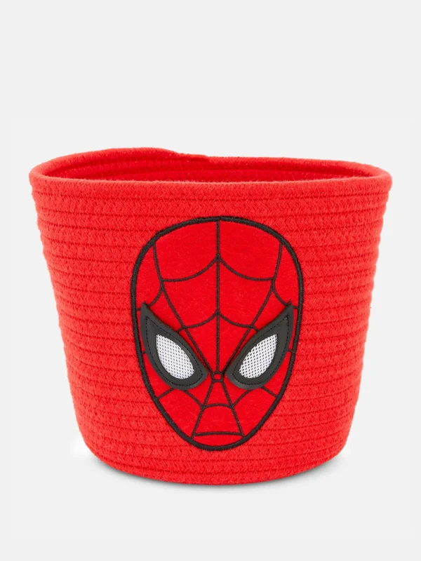 Primark Marvel Spider-Man Rope Basket Red Clearance