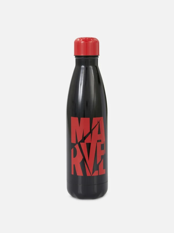 Primark Marvel Stainless Steel Water Bottle Red Outlet