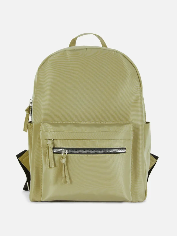 Primark Multi Pocket Backpack Olive Online