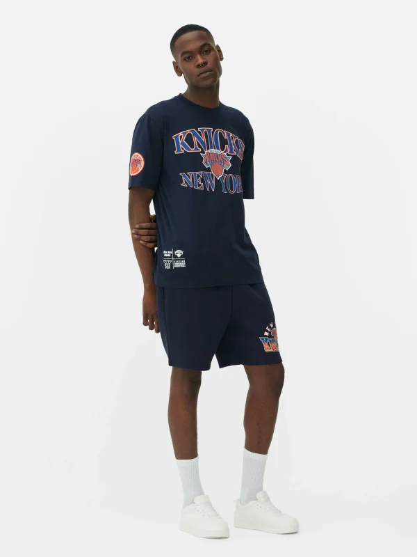 Primark NBA New York Knicks T-Shirt Navy New