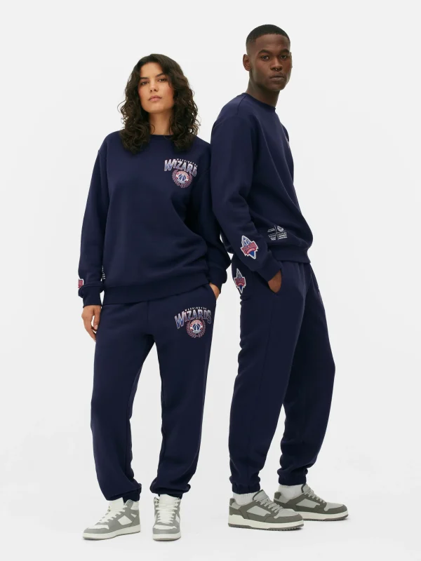 Primark NBA Washington Wizards Co-ord Sweatshirt Navy Cheap