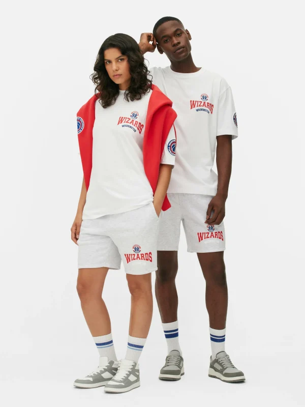 Primark NBA Washington Wizards T-Shirt White Clearance