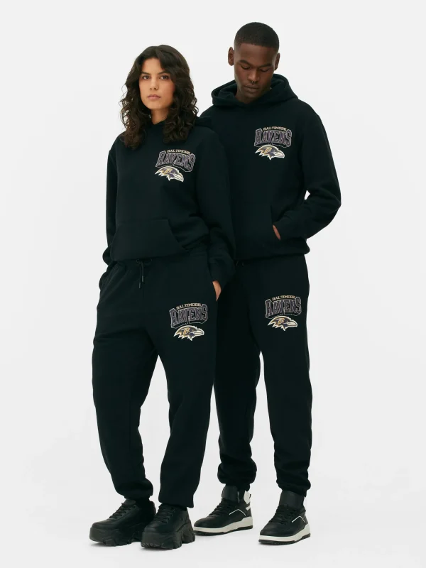 Primark NFL Baltimore Ravens Joggers Black Shop