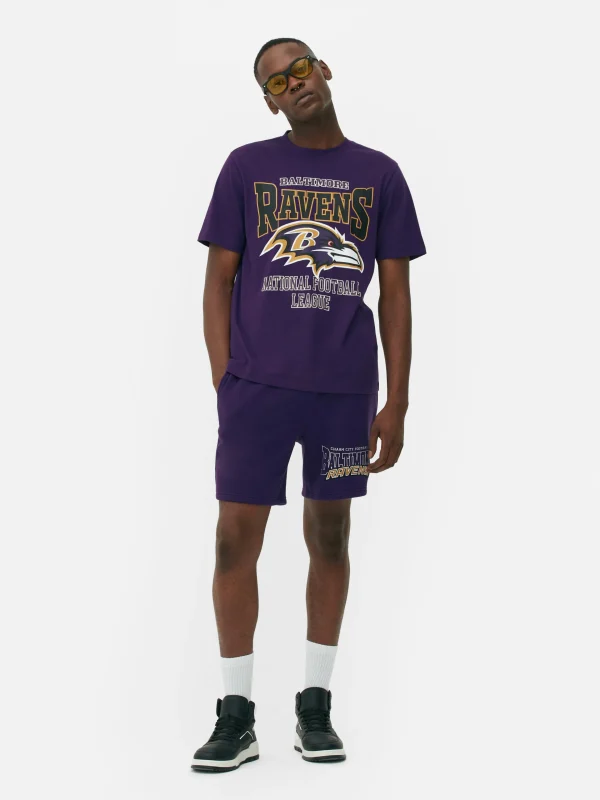 Primark NFL Baltimore Ravens T-Shirt Purple Best Sale