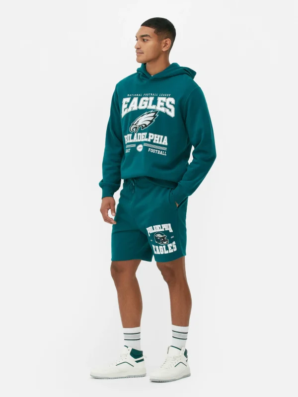 Primark NFL Philadelphia Eagles Shorts Teal Clearance