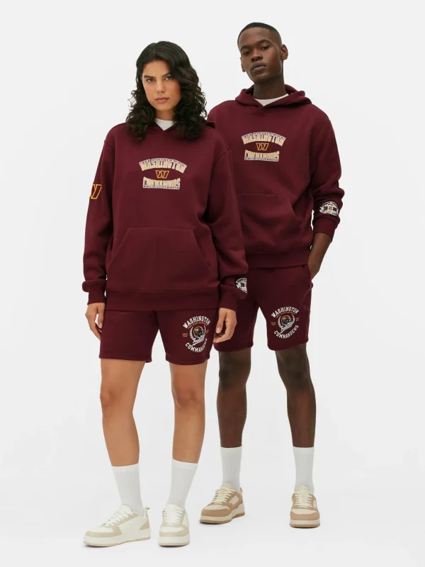 Primark NFL Washington Commanders Co-ord Hoodie Maroon Best Sale
