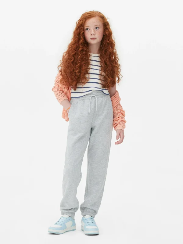Primark Older Boy Drawstring Cuffed Joggers Gray Store