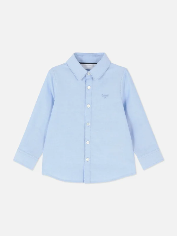 Primark Oxford Shirt Blue Flash Sale