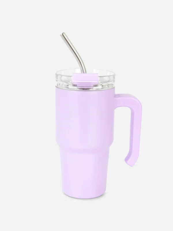 Primark 20oz Stainless Steel Travel Mug Lilac Cheap