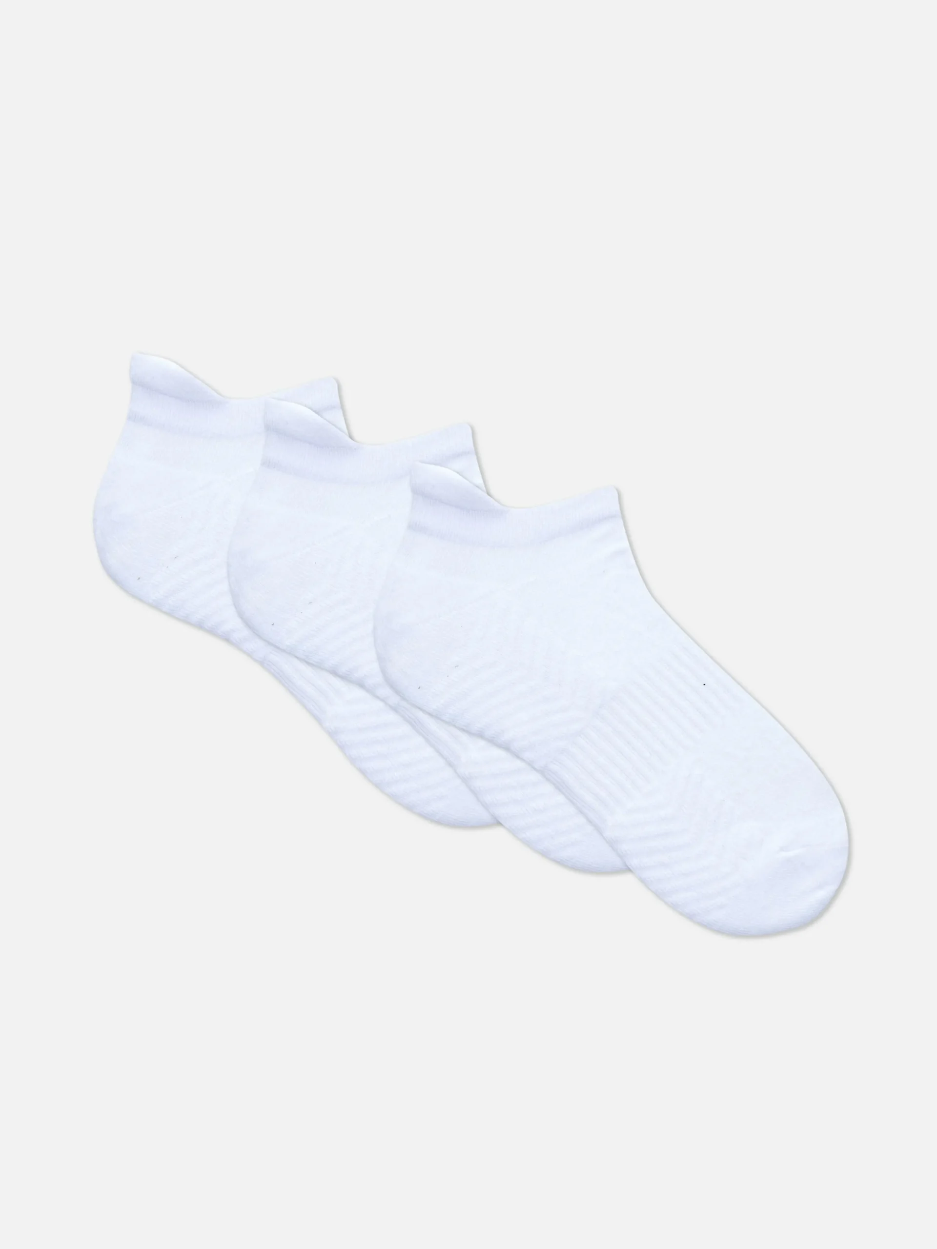 Primark 3-Pack Arch Cushion Sneaker Socks White Best