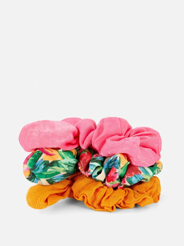 Primark 3-Pack Bow Hair Scrunchies Multi Shop
