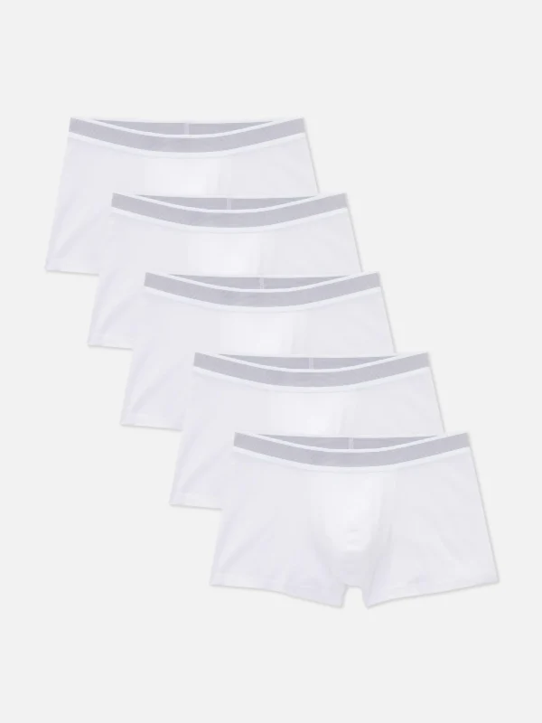 Primark 5-Pack Boxer Briefs White Store