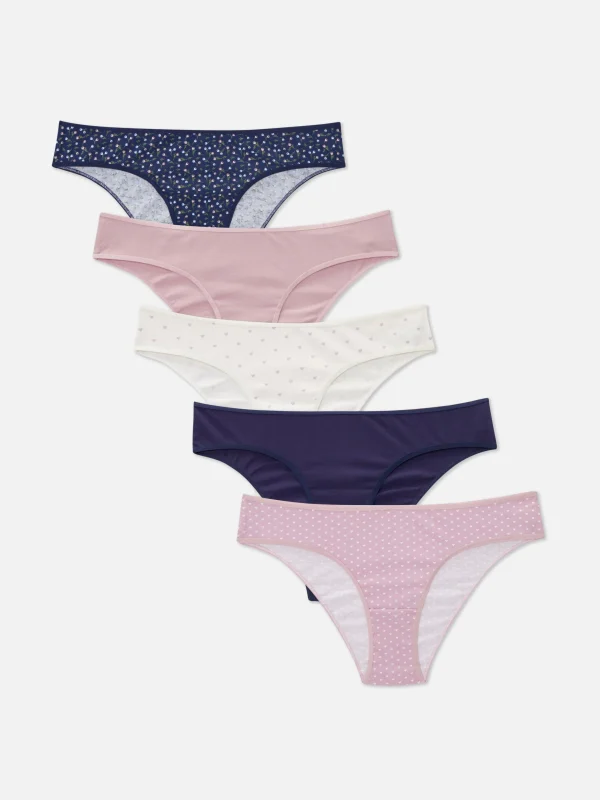 Primark 5-Pack Brazilian Briefs Pink Best