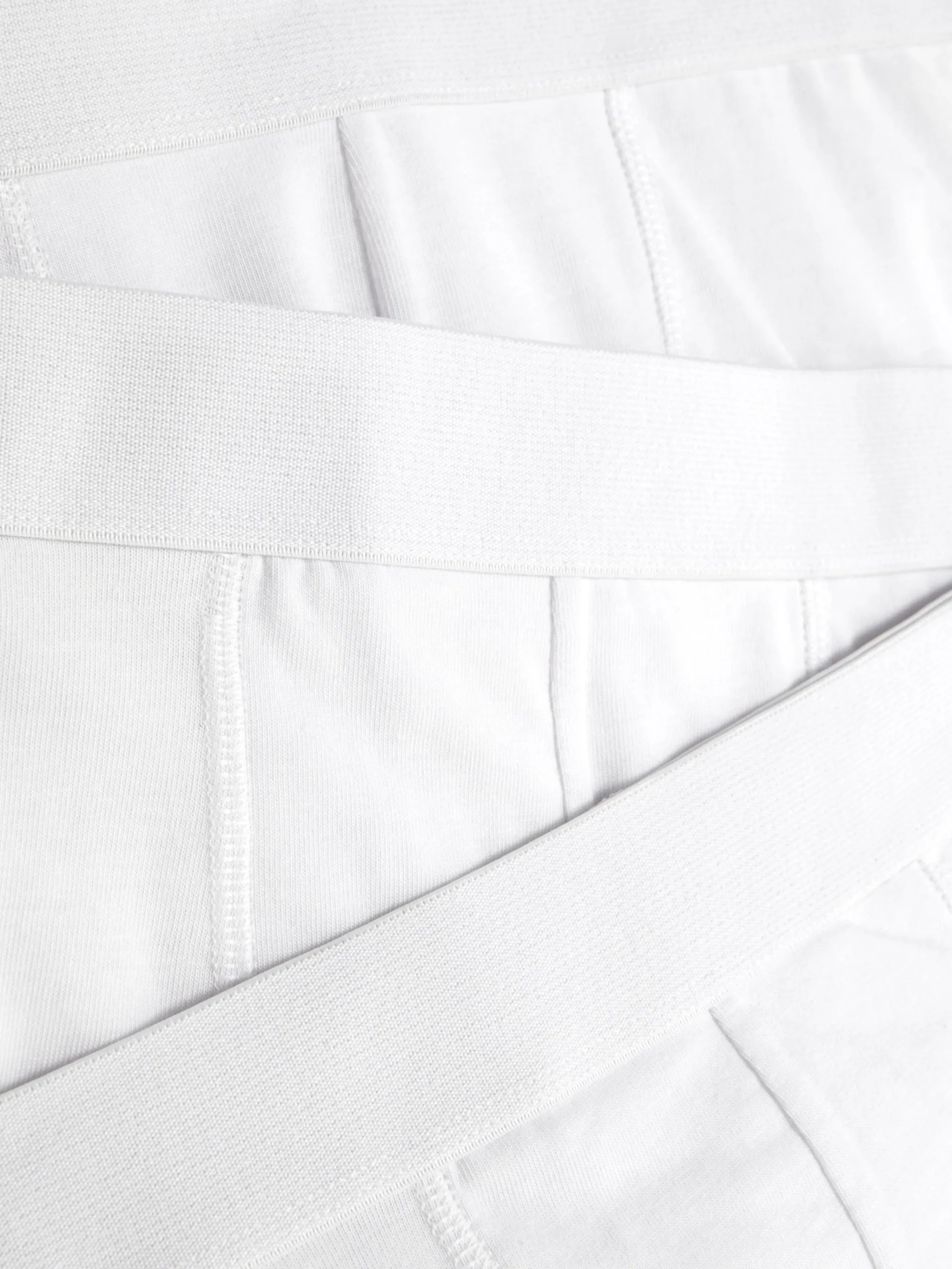 Primark 3-Pack Cotton Blend Boxer Briefs White Fashion