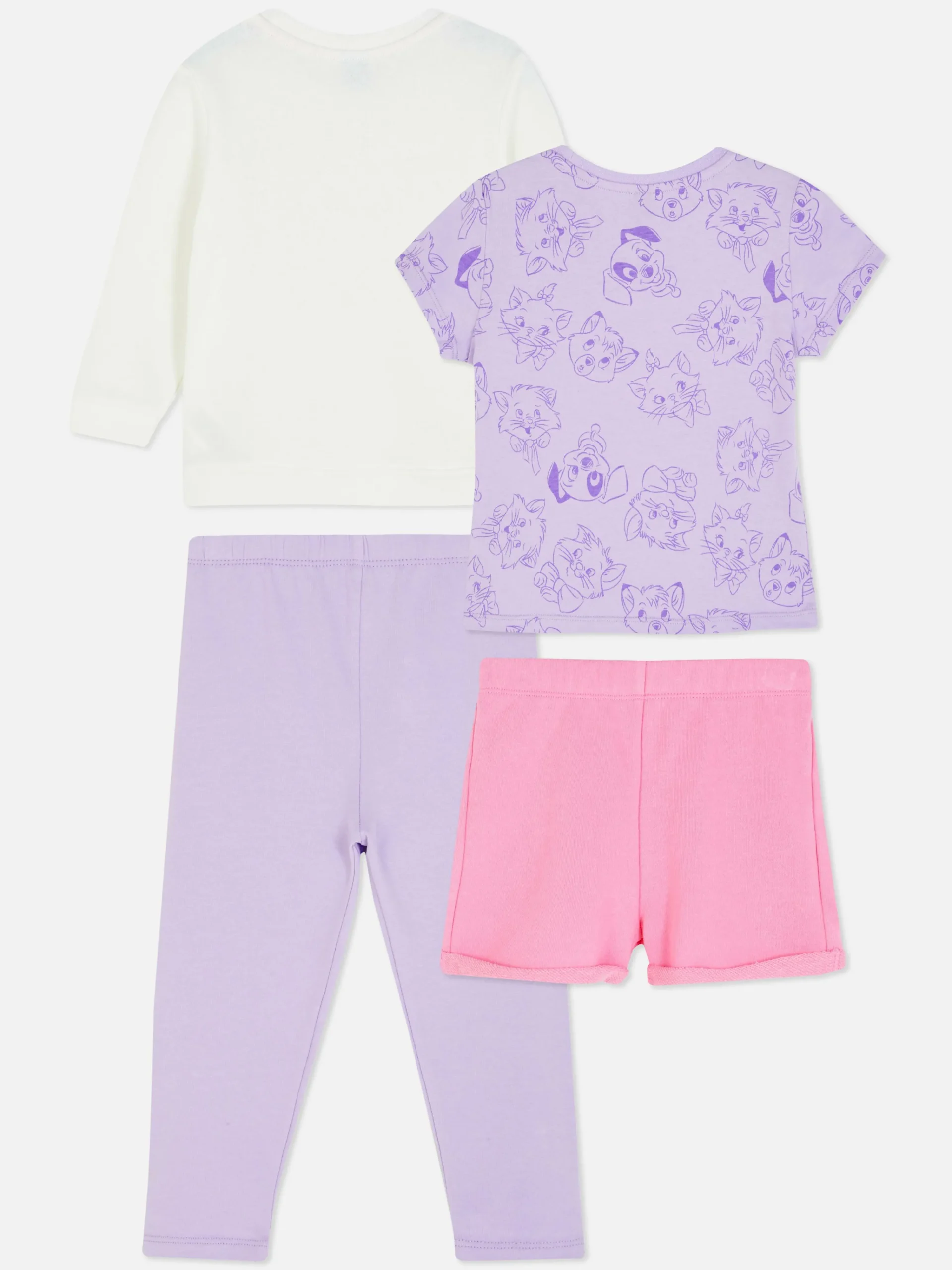 Primark 2-Pack Disney Friends Characters Pajamas Multi Online