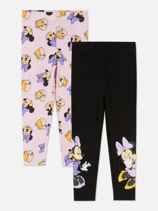 Primark 2-Pack Disney’s Minnie Mouse And Friends Leggings Multi Shop