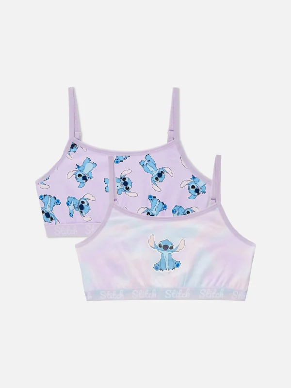 Primark 2-Pack Disney’s Stitch Cropped Vests Multi Fashion