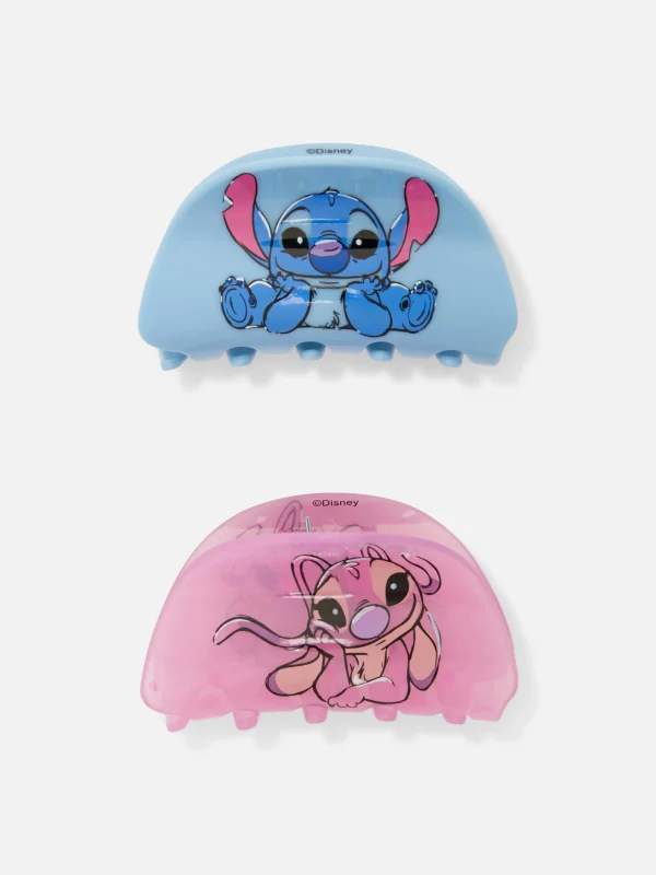 Primark 2-Pack Disney’s Stitch Hair Clips Blue Best