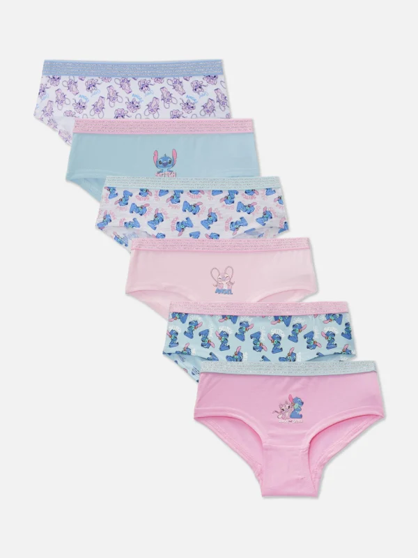 Primark 6-Pack Disney’s Stitch Hipster Briefs Blue Best Sale